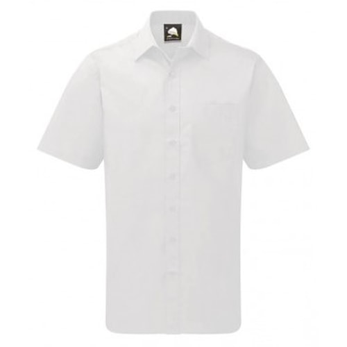 ORN Premium Oxford Short Sleeve Shirt White